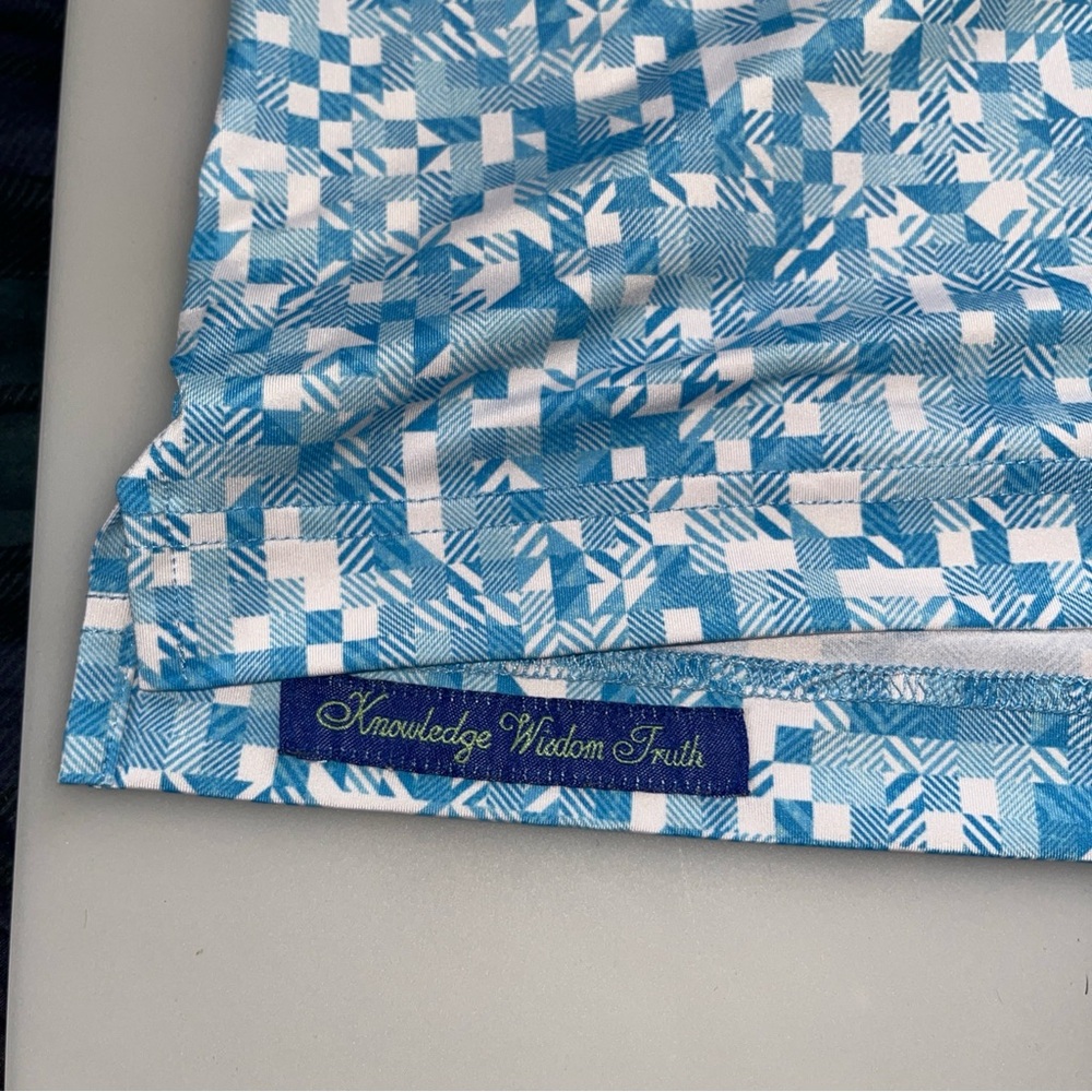 Robert Graham Blue Patterned Performance Men's Sh… - image 5